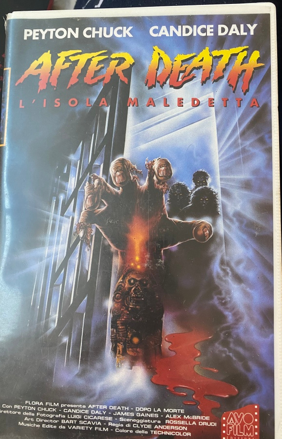 Voci dal profondo Voices from Beyond VHS Lucio Fulci