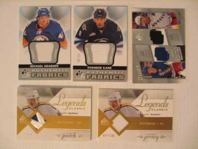 Evander Kane 2012-13 SP Authentic Fabrics Fight Straps /15