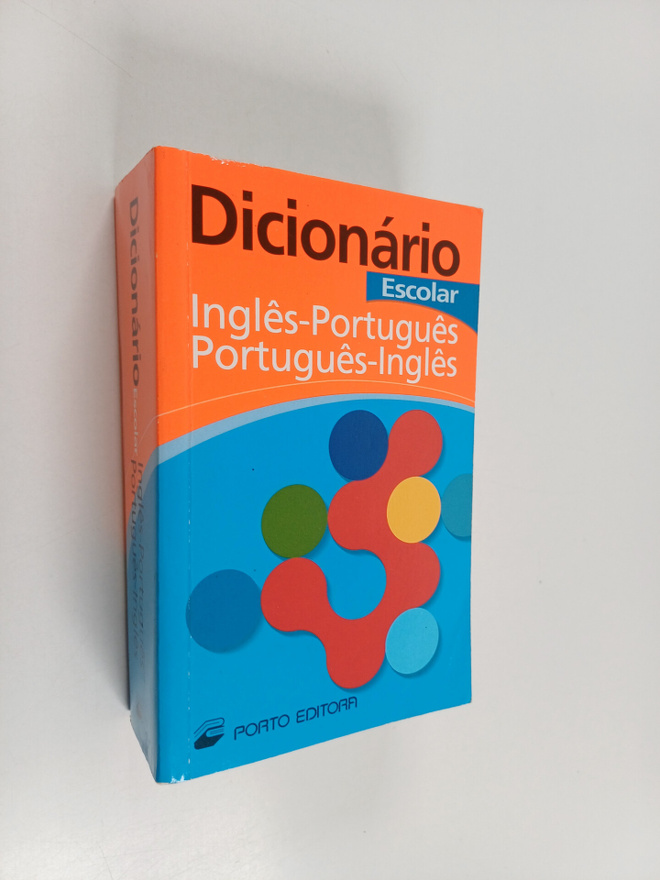 Porto Editora : Dicionario escolar ingles-portugues