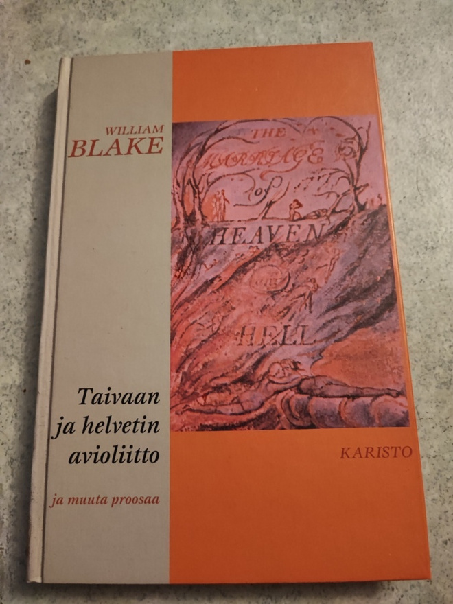 William Blake Taivaan ja helvetin avioliitto