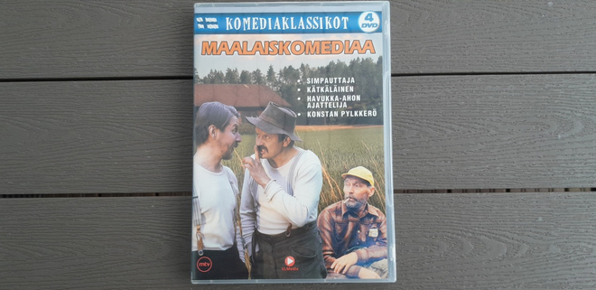 DVD: Maalaiskomediaa, 4x Elokuvaa = 4x DVD (1971-1993/2015)