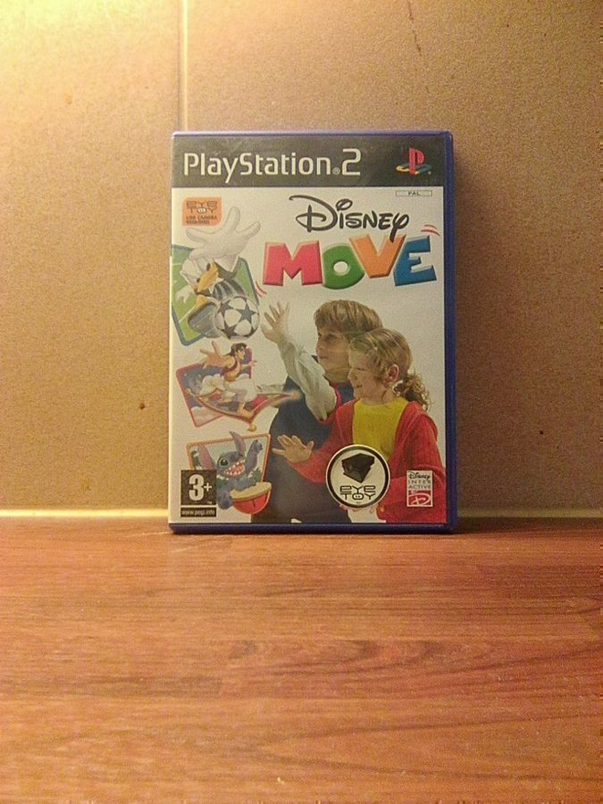 PS 2: DISNEY MOVE (CIB) PAL