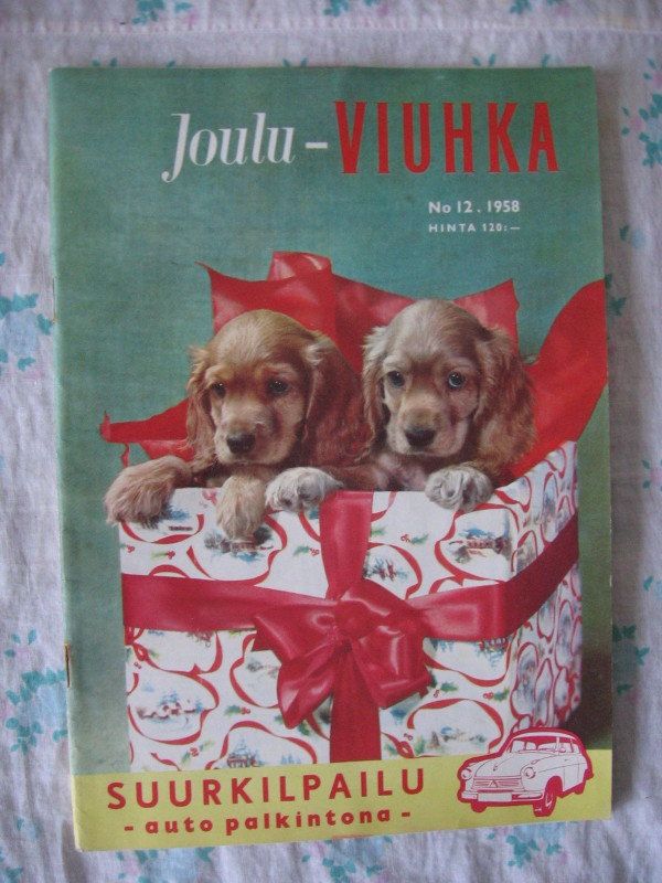 Joulu-Viuhka-lehti no 12 vuodelta 1958