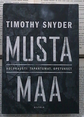 Timothy Snyder - Musta maa (sid.)