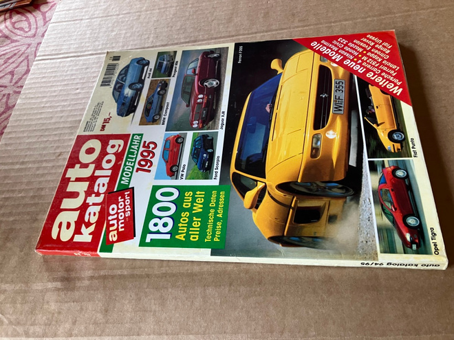 AUTO MOTORSPORT AUTO KATALOG 1995 HYVÄ