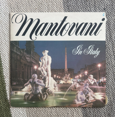 MANTOVANI AND HIS ORCHESTRA In Italy (LP) 1974