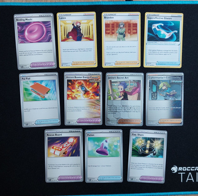Pokemon trainer kortit 11kpl (#2)