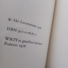 Aki Luostarinen - Luonnostani: runoja (nid.) - pikkukuva 2