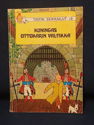 Tintin seikkailut 19 Kuningas Ottokarin valtikka 1.p