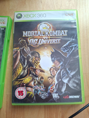 XBOX 360 Mortal Kombat vs Dc Universe CIB