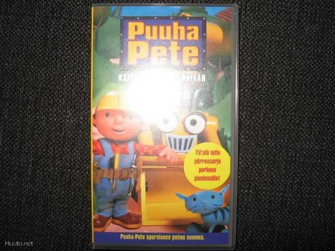 PUUHA PETE*KAIVURI PELASTAA PÄIVÄN*Video/VHS