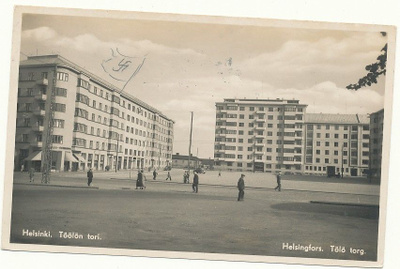 HELSINKI, TÖÖLÖN TORI - sotaleimat