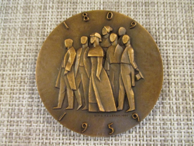 Valtioneuvosto 150 V mitali /Eino Räsänen 1960.