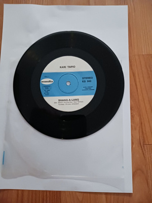 Kari Tapio – Shang-A-Lang 7" orig 1975 Rock uusi
