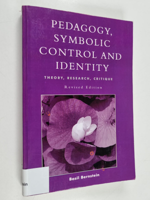Basil Bernstein : Pedagogy, symbolic control, and identit...