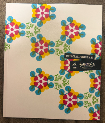 EUROVISION SONG CONTEST 2007 OFFICIAL PROGRAM