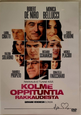KOLME OPPITUNTIA RAKKAUDESTA DVD