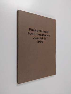 Päijät-Hämeen tutkimusseuran vuosikirja 1989