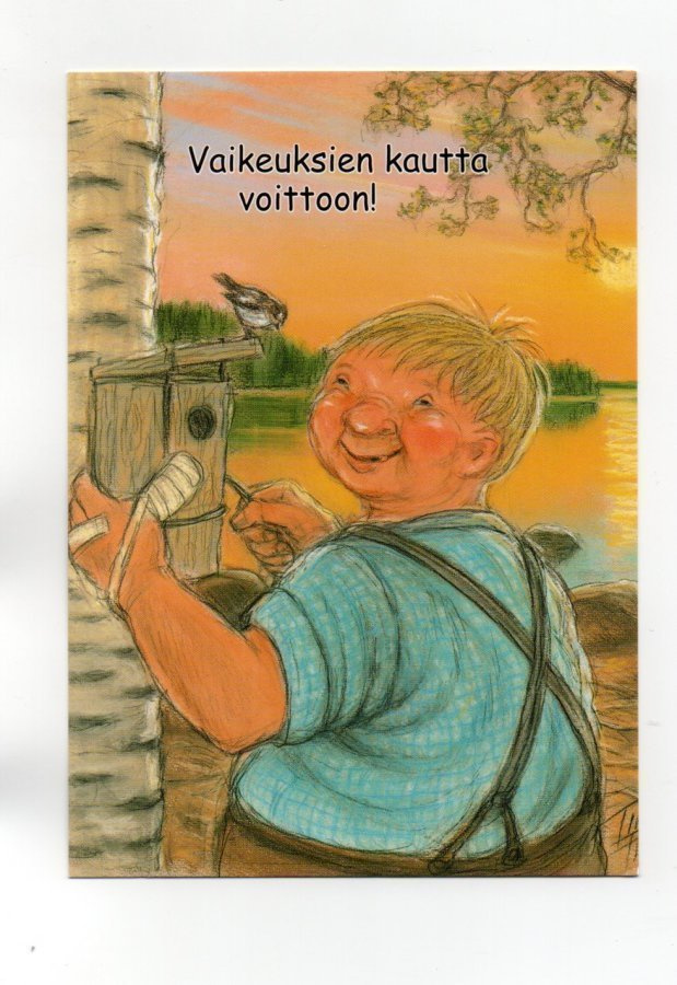 °°VAIKEUKSIEN KAUTTA VOITTOON!°° -KORTTI / Hörölä