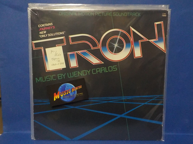 TRON - OST M-/EX+ SPAIN -82 PRESS LP