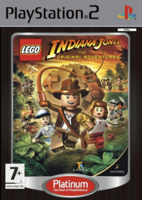 Lego Indiana Jones The Original Adventures Platinum (PS2)