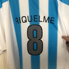Argentiina-fanipaita: Riquelme #8. Koko: L. - pikkukuva 2