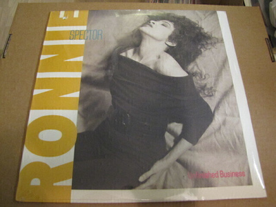 Ronnie Spector unfinished business lp muoveissa cut-out