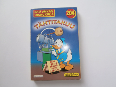AKU ANKAN TASKUKIRJA 204 TÄHTITAKUU