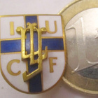 VANHA Merkki YL IUCF Suomen Lippu KAUNIS - pikkukuva 1