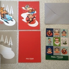 PAUL FRANK JOULUKORTTIPAKKAUS+KUORET+TARRAT, 10 KPL **UUSI** - pikkukuva 4