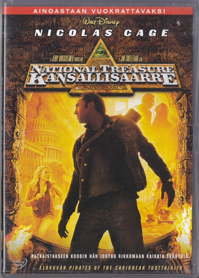 National Treasure - Kansallisaarre (DVD K11)