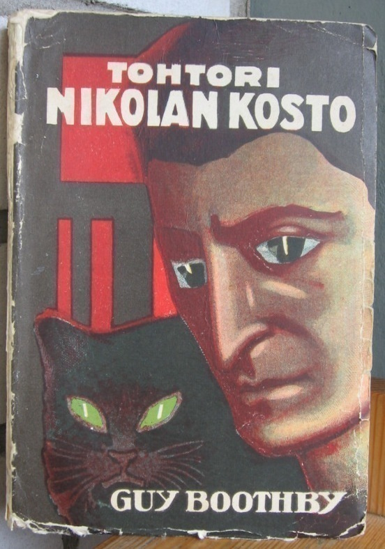 Guy Boothby: Tohtori Nikolan Kosto, Sana 1923. 271 s.