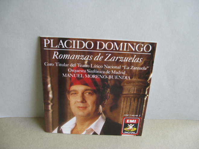 Placido Domingo:Romanzas de Zarzuelas cd