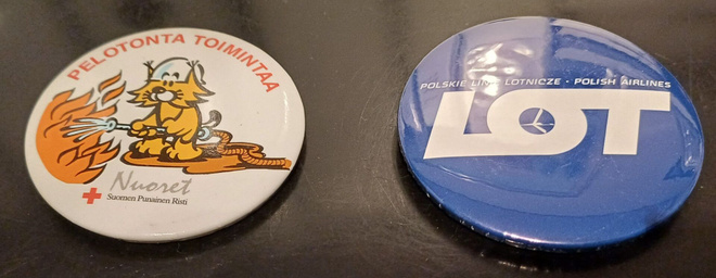 Rintanappeja 2 kpl LOT ja SPR