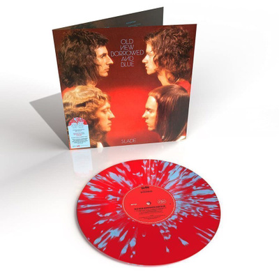 Slade – Old New Borrowed And Blue, Splatter Vinyl, Gatefold