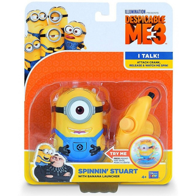 Despicable Me 3: Minion Spinnin' Stuart with banana Launcher