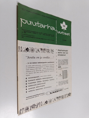 Puutarhauutiset 50/1959