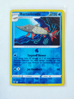 Barraskewda Reverse Holo Rare