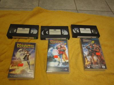 Paluu tulevaisuuteen 1–3 VHS-trilogia (Koko sarja) CIC / Uni