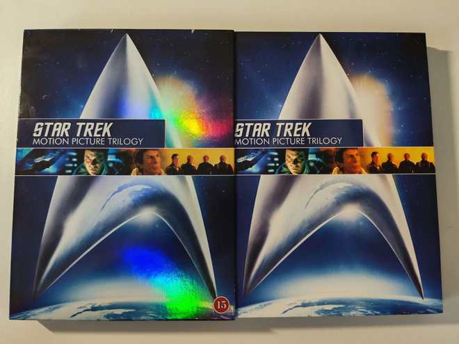 Star Trek Motion Picture Trilogy, Dvd