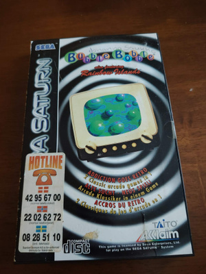Sega Saturn: Bubble Bobble PAL CiB