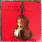 CONCERTOS FOR VIOLA D'AMORE AND STRINGS (LP) 1980 - pikkukuva 1