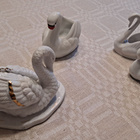4 joutsen figuuria, vintage - pikkukuva 3