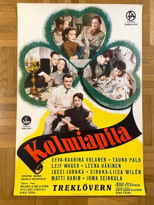 Vanha elokuvajuliste: Kolmiapila