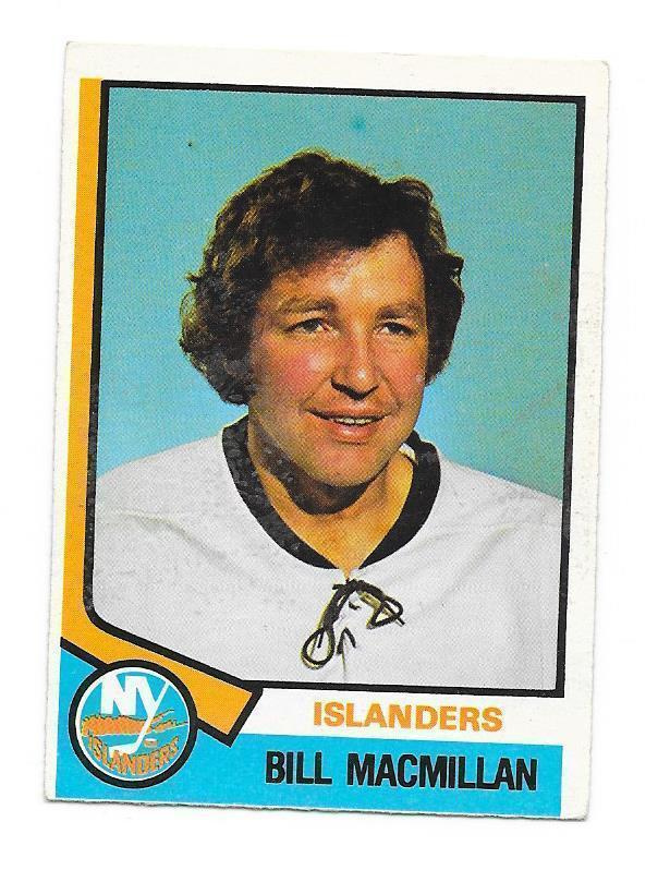 1974-75 OPC #339 Bill MacMillan New York Islanders