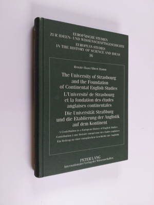 Albert Hamm ym. : L' Universite de Strasbourg Et la Fonda...