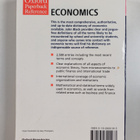 John Black : A dictionary of economics - pikkukuva 2