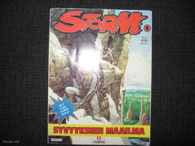 Storm 1*Syvyyksien maailma v.1984 1.P albumi