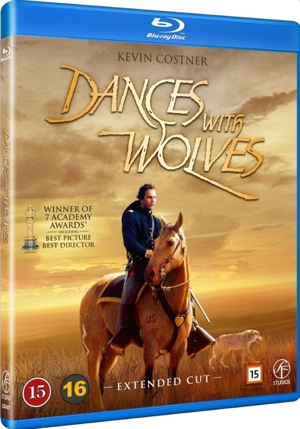 Tanssii susien kanssa / Dances With Wolves - Blu-ray, uusi