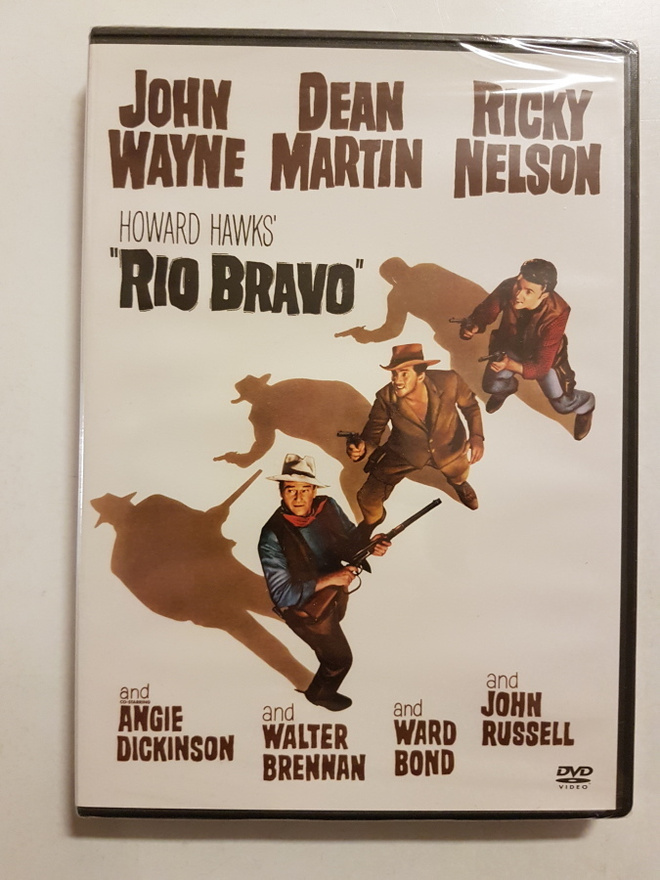 Rio Bravo (1959) John Wayne, UUSI, SUOMIjulkaisu